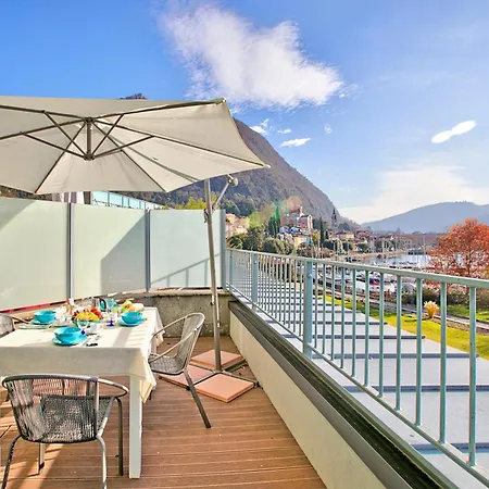 Sogno Sul Lago Lake Front - Happy Rentals Appartamento Laveno-Mombello